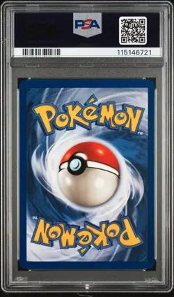 PSA 8 NM/MT 1999 POKEMON FOSSIL 55 SLOWPOKE 1ST EDITION ENGLISH - Image 2