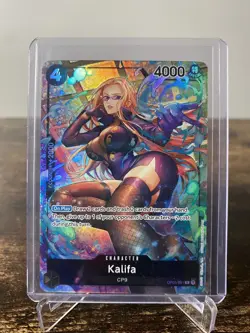 One Piece Kalifa Alternate Art OP03 Pillars of Strength OP03-081 Card Game - Image 1