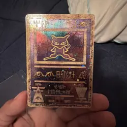 Pokemon TCG Ancient Mew Holo Rare Card 2000 Movie Promo - Image 3