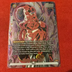 Majin Buu : Evil SB01-034 Gold Tournament Promo Dragon Ball Card Fusion World - Image 2