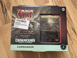 Magic The Gathering: Duskmourn Endless Punishment Commander Deck - New Sealed - Image 1