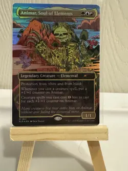 Animar, Soul of Elements (Rainbow Foil) Secret Lair Drop Foil NM - Image 1