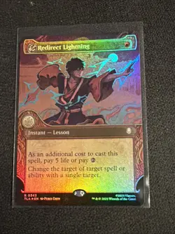 Redirect Lightning (Showcase) MTG: Avatar: The Last Airbender Foil NM - Image 1