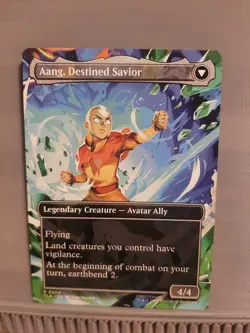 Aang, at the Crossroads - Borderless | TLA #304 | MTG Avatar - Image 2