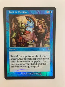 MTG Fact or Fiction, FOIL, Invasion, Magic the Gathering 2000 - Image 1