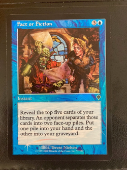 MTG Fact or Fiction, FOIL, Invasion, Magic the Gathering 2000 - Image 3