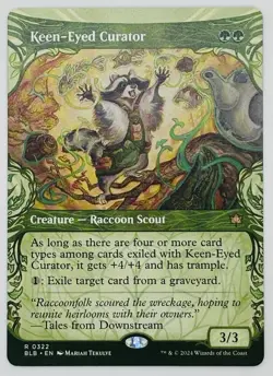 MTG Keen-Eyed Curator (Showcase) Bloomburrow Regular - Image 1