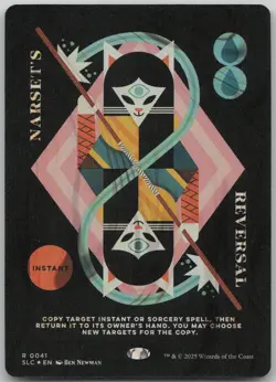 MTG Narset's Reversal (Halo Foil) Foil NM Secret Lair Countdown Kit Magic 41 - Image 1