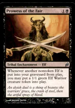 Prowess of the Fair LP Light Play Lorwyn MTG [9722] - Image 1