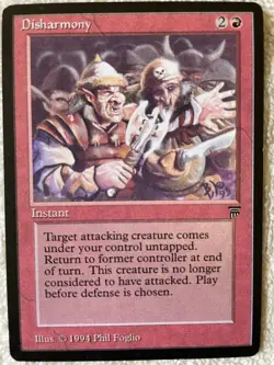 disharmony, Legends, mtg - Image 2