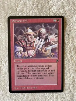 disharmony, Legends, mtg - Image 3