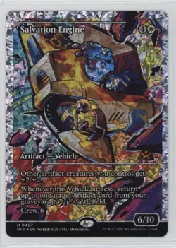 Fracture Foil - Salvation Engine Foil Magic: Aetherdrift DFT #0407 - Image 1