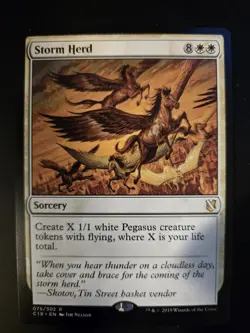 Storm Herd NM Commander 2019 MTG FREE SHIPPING - Image 1