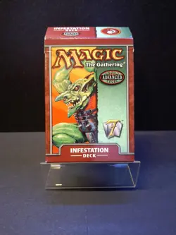 2001 MtG - 7th Edition Theme Deck - Infestation (Red) - English - Used WOC06238 - Image 1