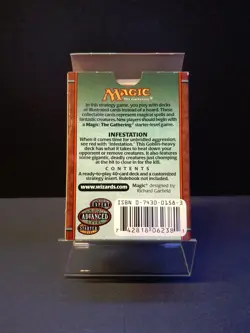 2001 MtG - 7th Edition Theme Deck - Infestation (Red) - English - Used WOC06238 - Image 2