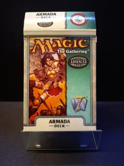 2001 MtG - 7th Edition Theme Deck - Armada (White) - English - Used WOC06238 - Image 1