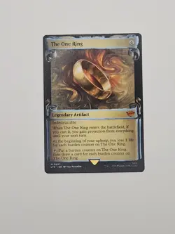 The One Ring (Showcase Scrolls) Universes Beyond: the Lord of the Rings Regular - Image 1