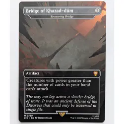 Bridge of Khazad-dum, Tales of Middle-Earth Commander (LTC) #350, NM - Image 1