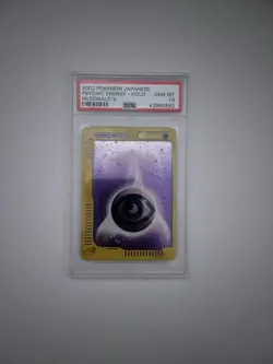 PSA 10 Psychic Energy Holo McDonald's e Minimum Japanese Pokemon Card - Image 1
