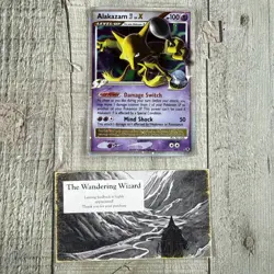 Alakazam Lv.X 103/111 Rising Rivals Holo Ultra Rare Pokemon TCG Nintendo HP - Image 1
