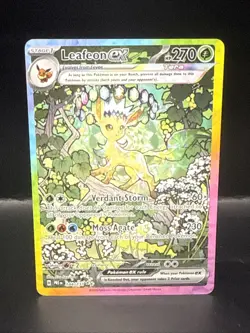 Pokemon TCG Leafeon ex 144/131 Prismatic Evolutions SIR - Image 4