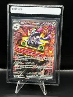Pokemon TCG Revavroom ex 224/197 Sv03: Obsidian Flames SIR Card NM - Image 1