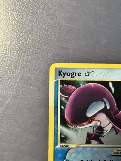 *MP* Kyogre GOLD STAR 112/113 Pokemon EX DELTA SPECIES 2005 - Image 3