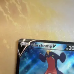 Pokemon Garchomp V Ultra Rare Full Art Holo TG23/30 Astral Radiance - Image 3