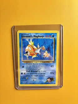 Giovanni's Magikarp | 73/132 | Gym Challenge | Pokemon Near Mint Condition - Image 4