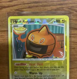 Heat Rotom Ultra Rare Reverse Holo Rising Rivals RT3/6 Pokemon TCG 2009 - Image 2