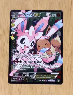 Pokemon TCG Sylveon EX Full Art RC32-32 Generations Radiant Collection Holo - Image 1
