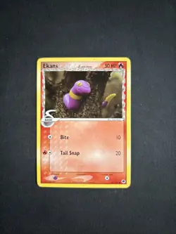 Pokemon TCG Ekans (Delta Species) EX Dragon Frontiers 47/101 Regular Common - Image 1