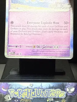 Pokemon Card Drifblim SVP135 Stellar Crown Prerelease Promo Near Mint - Image 3