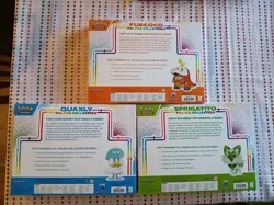 Pokemon TCG Paldea Collection Box Set Fuecoco, Quaxly, Sprigatito Lot ×3 (MINTY) - Image 5