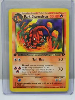 Pokemon Dark Charmeleon 1st Ed Team Rocket 32/82 Rare EN - Image 1