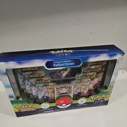 Pokemon TCG: Pokemon GO Premium Collection Box Radiant Eevee & Shiny Eevee Pin 820650850523 - Image 2