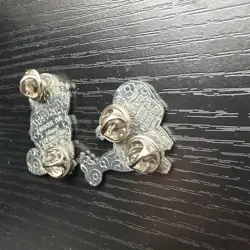 POKEMON GO TCG Official Charmander Squirtle 2 Starters 1.5" Pin Set NM - Image 3