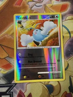 Swablu - 97/127 - Common - Reverse Holo Pokemon Platinum NM - Image 1