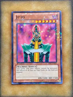 Yugioh Jinzo BP01-EN003 Starfoil Common 1st Ed NM - Image 1