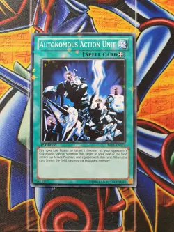 BP01-EN073 Autonomous Action Unit - Starfoil Rare NM - Image 1