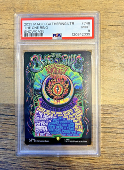 MTG - The One Ring Borderless Poster - PSA 9 Lord of the Rings LotR MINT 9 - Image 1