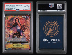 2025 ONE PIECE PRB02-PREMIUM BOOSTER ALTERNATE ART #017 BOA HANCOCK PSA 10 - Image 1