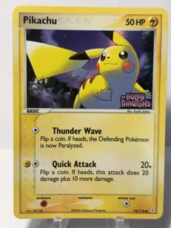 Pokemon TCG Pikachu 78/110, EX Holon Phantoms Set, Reverse Holo *Mint/Near Mint* - Image 1