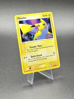 Pikachu 78/110 Reverse Holo Pokemon EX Holon Phantoms 2006 Vintage Stamped LP/NM - Image 1