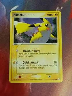 Pikachu 78/110 Ex Holon Phantoms Pokemon Card NM - Image 1