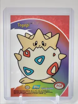 TOGEPI 2000 TOPPS POKEMON TV ANIMATION EDITION CLEAR Q2371 - Image 2