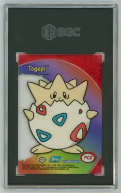 2000 Topps Pokemon TV Animation Togepi Clear #PC8 SGC 7 - Image 2