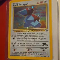 Pokemon Cool Porygon 15/53 WOTC Promo Holo Card English Wizards of the Coast - Image 1