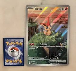 Jumbo Victini #208 Promo Card Full Art From The Black And White Illustration Box - Image 1