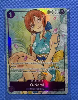 O-Nami (Illustration Box Vol.1) OP05-062 One Piece Promotion Cards Foil SEALED - Image 1